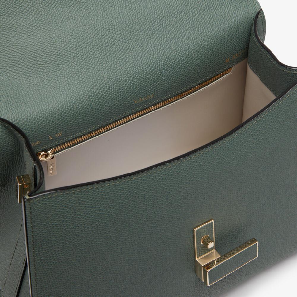 Valextra Borsa a mano da Donna in Pelle Verde di Lusso | Valextra Iside Ultimi due giorni