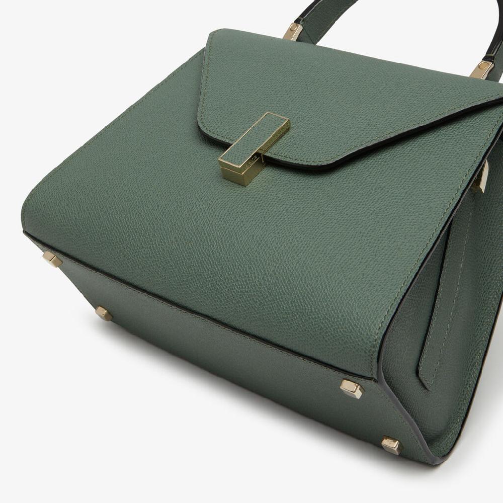 Valextra Borsa a mano da Donna in Pelle Verde di Lusso | Valextra Iside Ultimi due giorni