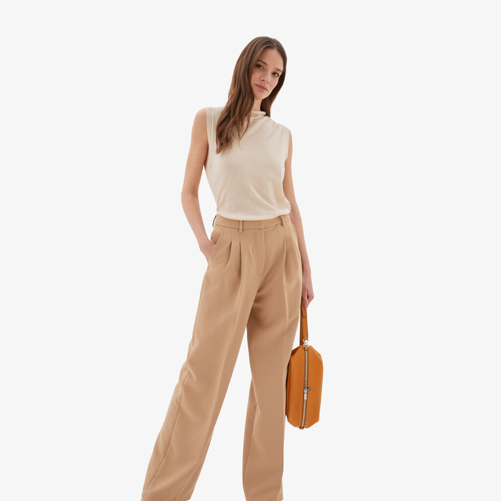 Valextra Borsa Origami da Donna in Pelle Marrone di Lusso | Valextra Italia