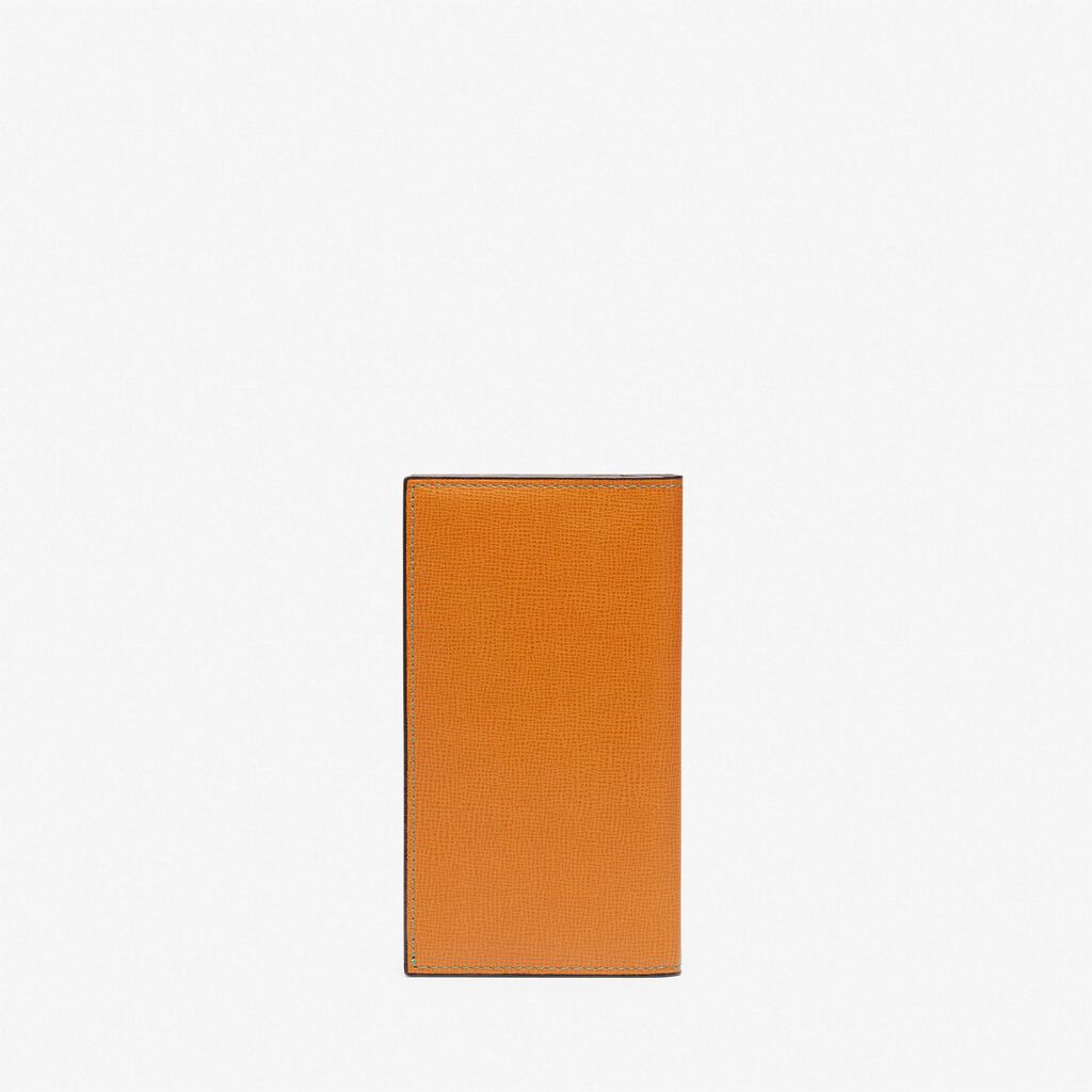 Valextra Portafoglio Bifold con tasche in Pelle Marrone | Valextra Shopping Online