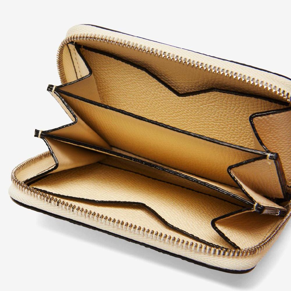 Valextra Portatessere in Pelle Bianca | Valextra Zip Around Flash Sale