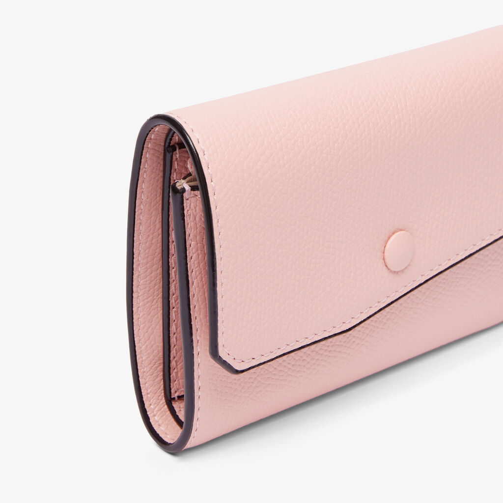 Valextra Portafoglio piccolo da Donna in Pelle Rosa | Valextra Pocket Black Friday