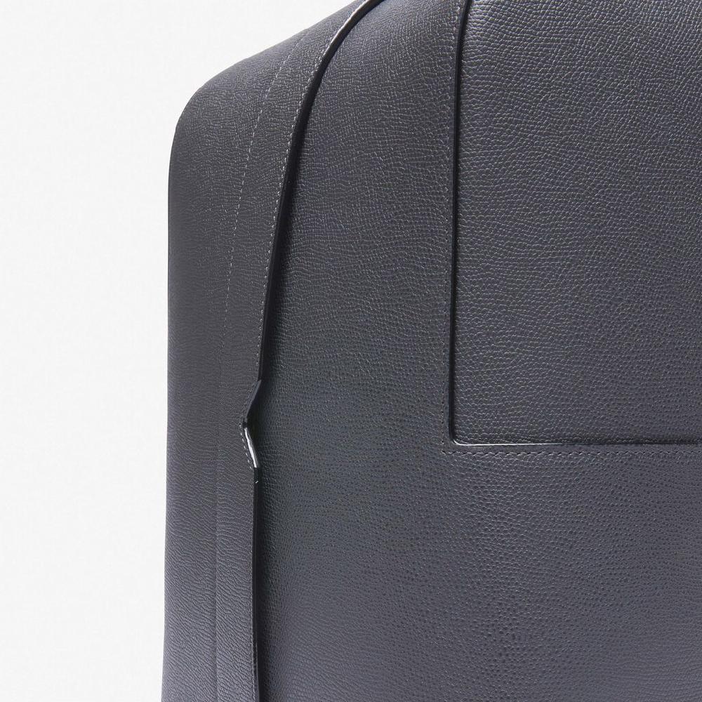 Valextra Valextra V-Line: Zaino da viaggio porta PC in Pelle Grigia Comprane uno, ottenene uno gratis