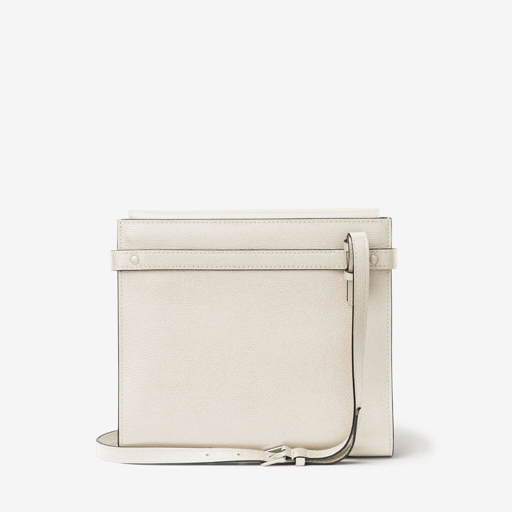 Valextra Borsa a tracolla Mini in Pelle Bianca | Valextra Brera Solo un giorno rimasto
