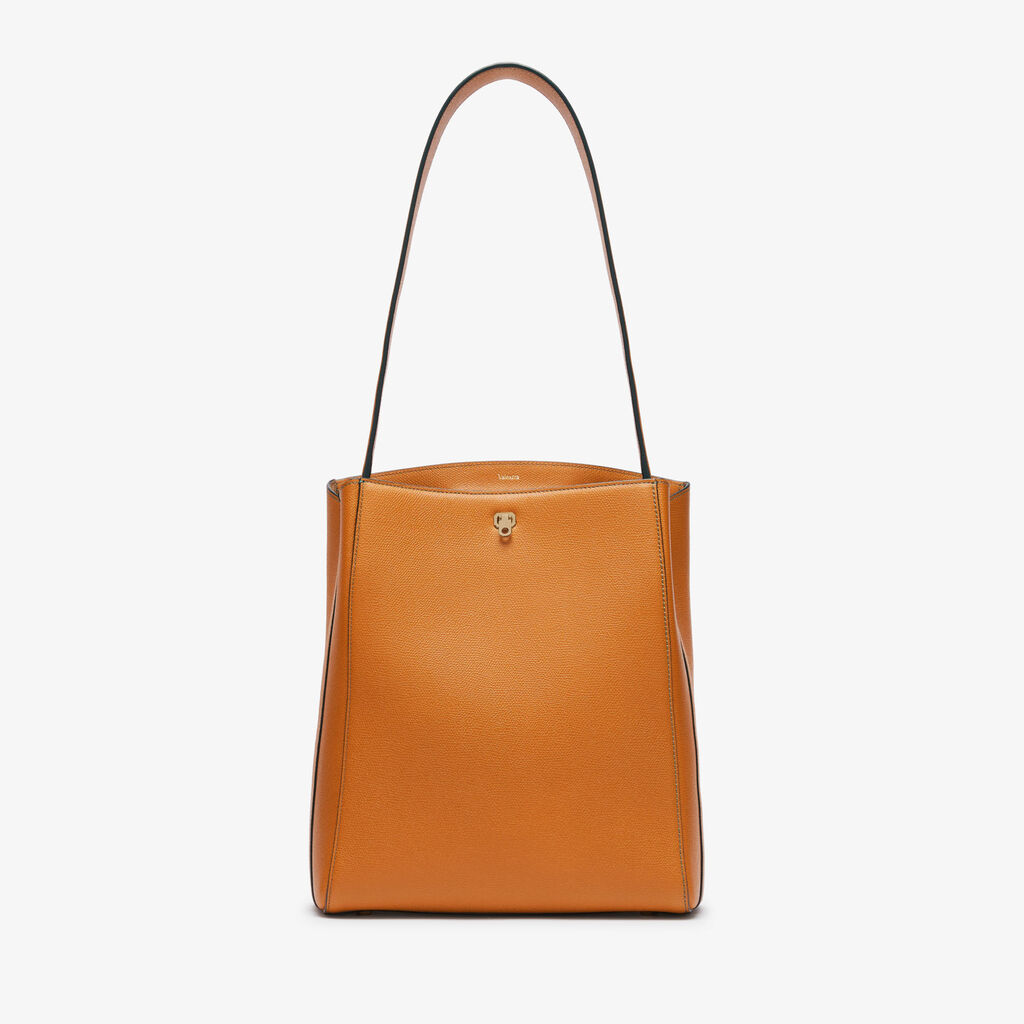 Valextra Borsa a spalla da Donna in Pelle Marrone | Valextra Brera Super sconto