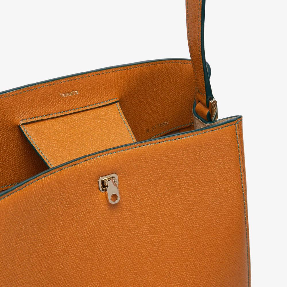 Valextra Borsa a spalla da Donna in Pelle Marrone | Valextra Brera Super sconto