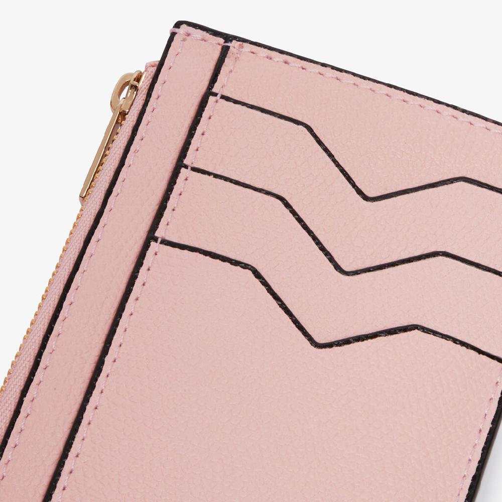 Valextra Portamonete compatto da Donna in Pelle Rosa | Valextra Officina