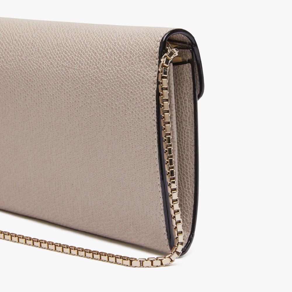 Valextra Portafoglio grande da Donna in Pelle Rosa Nude | Valextra Iside Offerta temporanea
