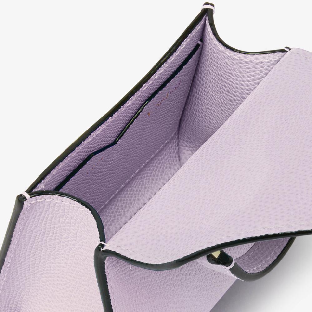 Valextra Borsa cintura da Donna di Lusso in Pelle Lilla | Valextra Iside Offerte esclusive