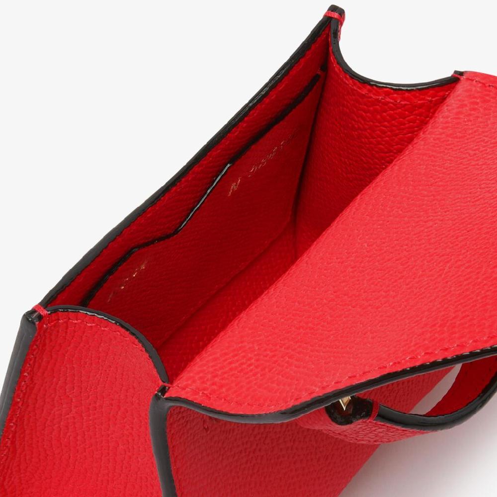 Valextra Borsa cintura da Donna in Pelle Rossa cremisi | Valextra Iside Lightning offer