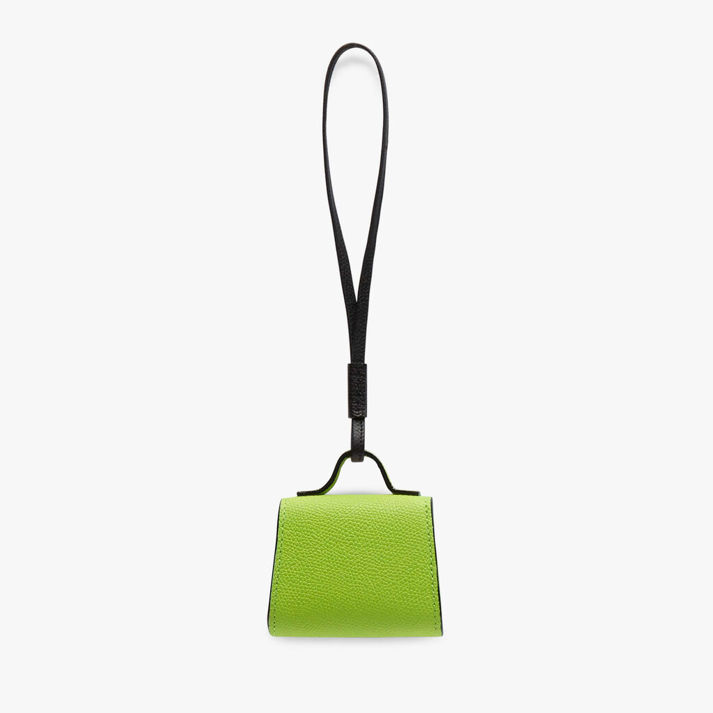Valextra Charm per borsa da Donna in Pelle Verde | Valextra Iside Grandi sconti