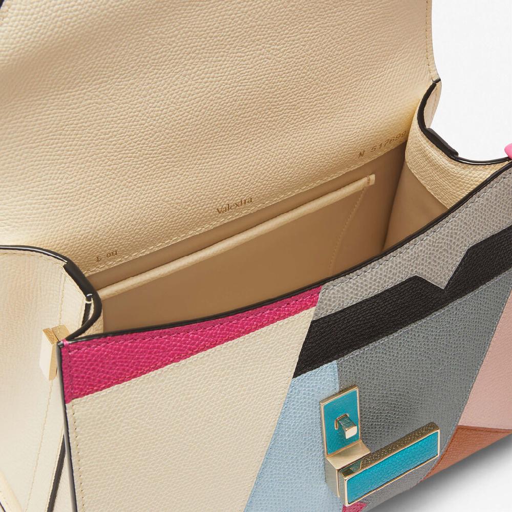 Valextra Borsa a mano da Donna Mini in Pelle Multicolore | Valextra Iside Enormi sconti