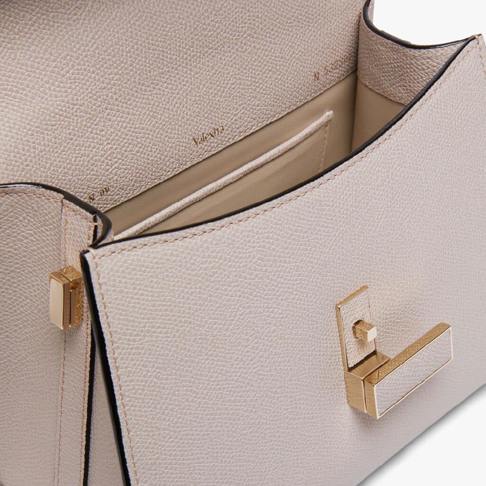 Valextra Borsa a mano raffinata in Pelle Rosa Nude | Valextra Iside Limitato a 3 giorni