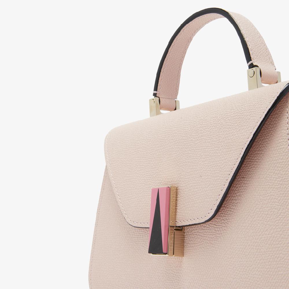 Valextra Borsetta a mano da Donna in Pelle Rosa | Valextra Iside 50% di sconto per tempo limitato