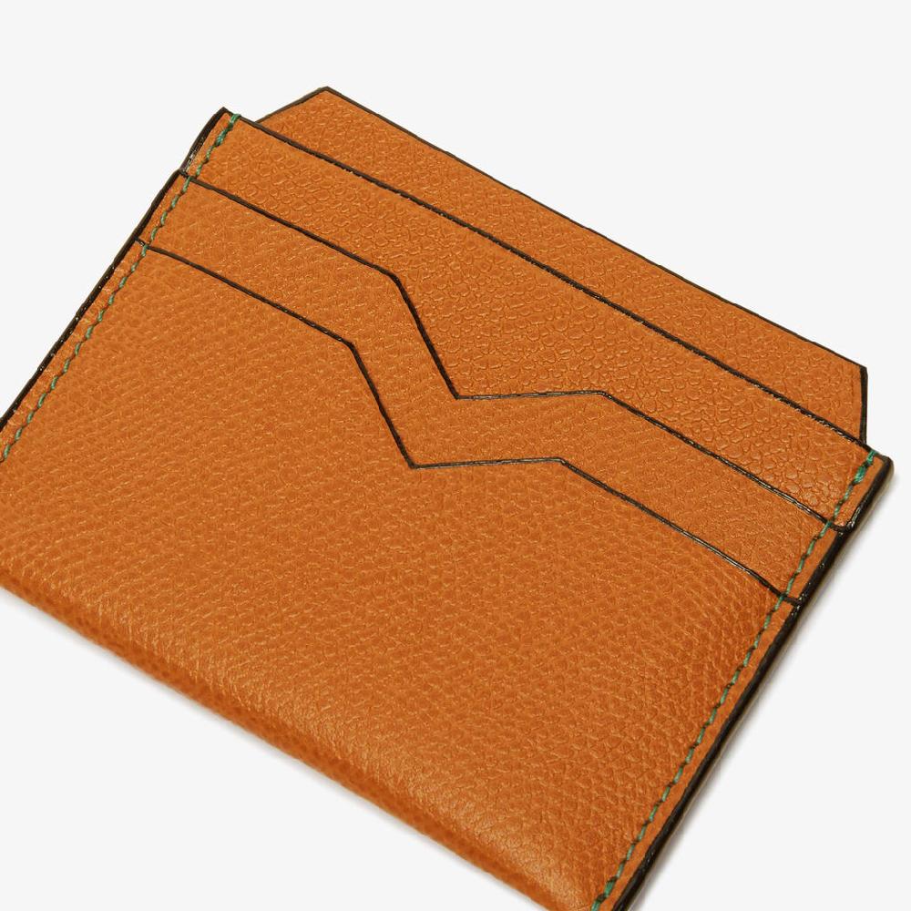 Valextra Portatessere e carte di credito in Pelle Marrone | Valextra Shopping Online