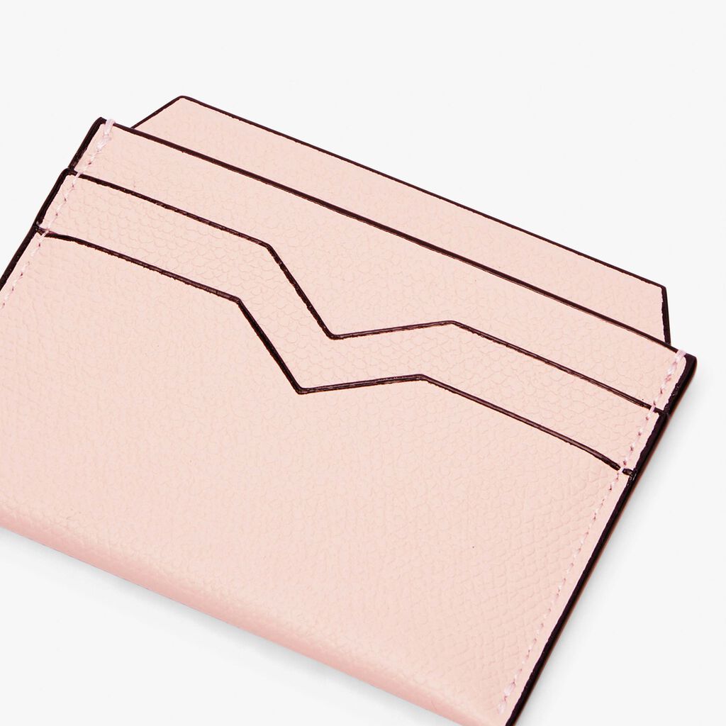 Valextra Portatessere e carte di credito in Pelle Rosa | Valextra Affare Del Giorno