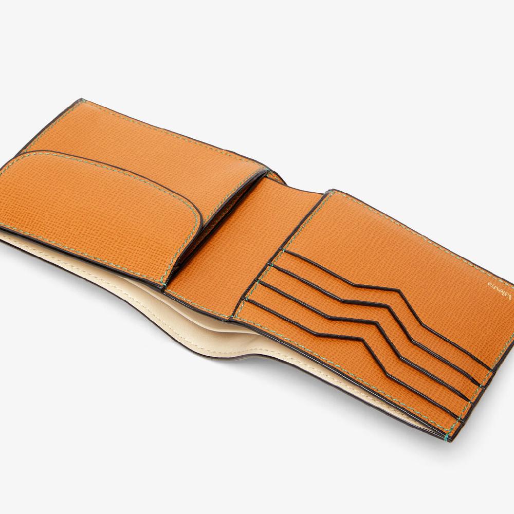 Valextra Portafoglio versatile Bifold in Pelle Marrone | Valextra Economico