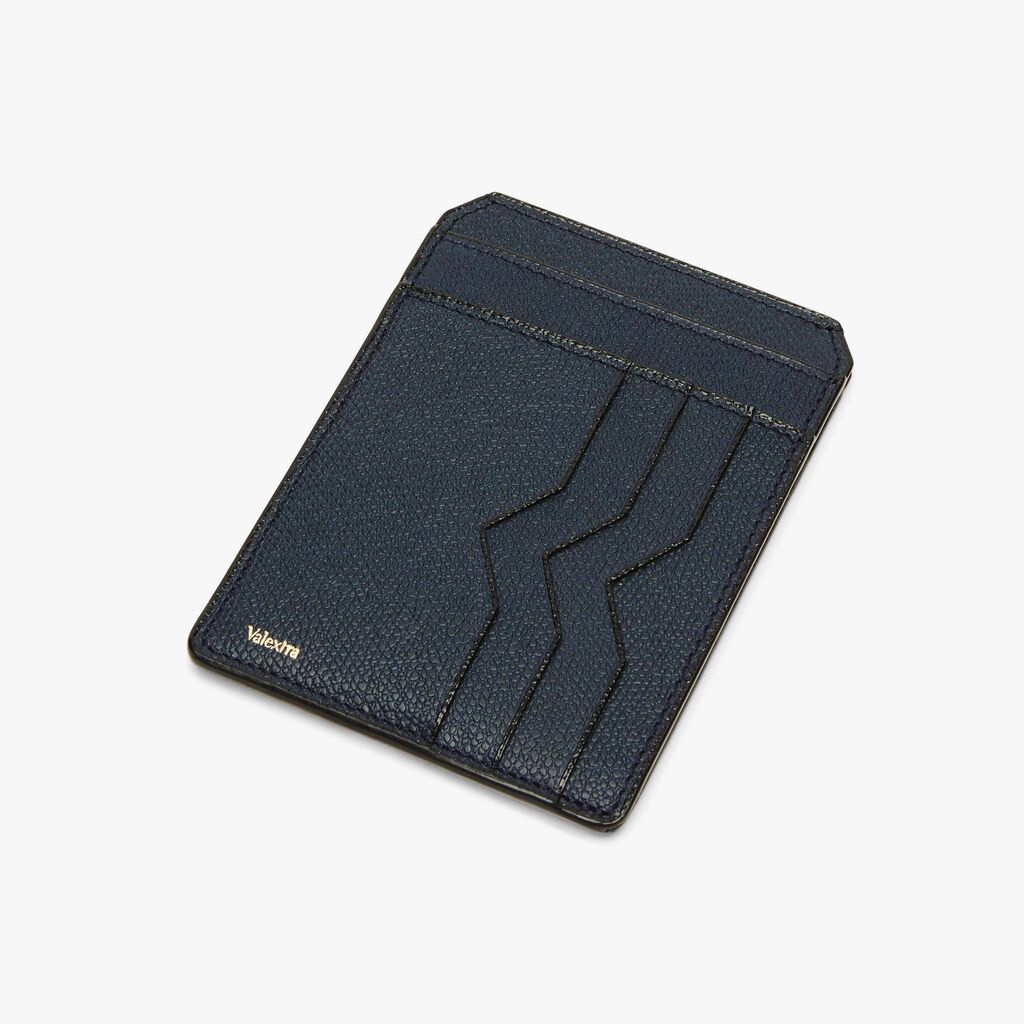 Valextra Porta carte e documenti in Pelle Blu | Valextra Online