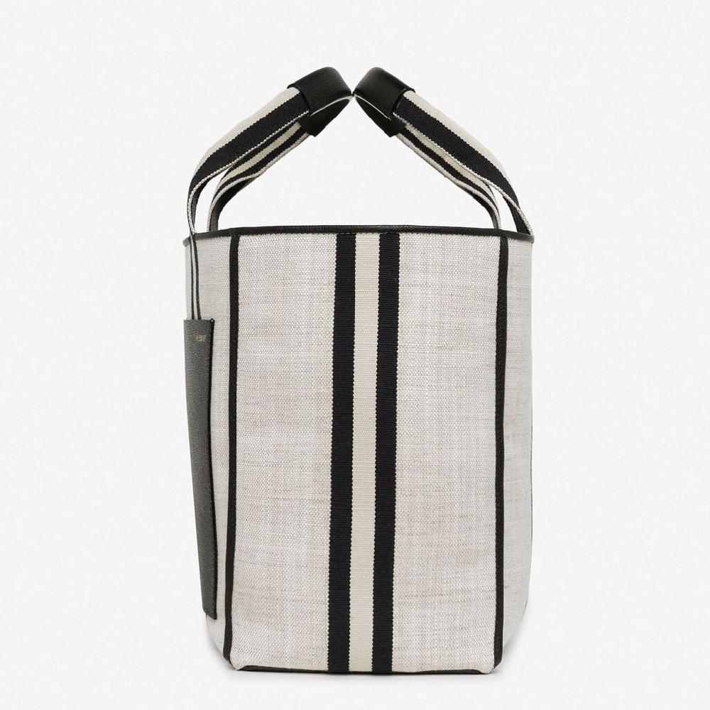 Valextra Tote bag Media in Tessuto Marrone | Valextra Offerte giornaliere