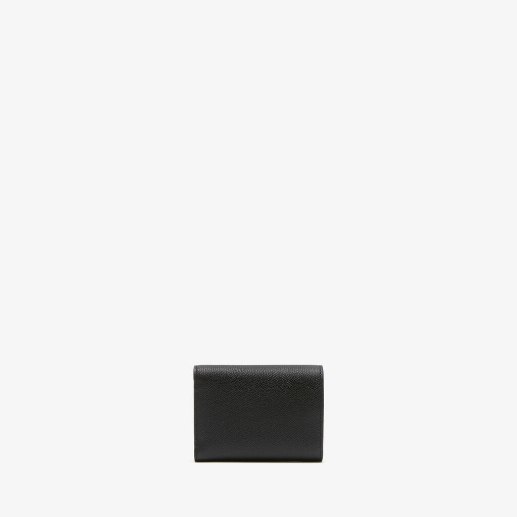 Valextra Portafoglio compatto di Lusso in Pelle Nera | Valextra Pocket Super Saving Price