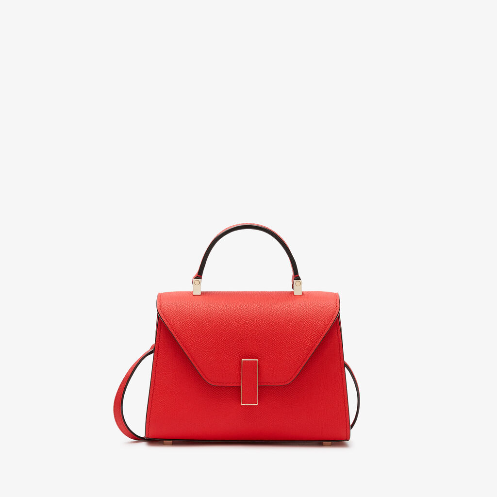 Valextra Borsa a tracolla Donna in Pelle Rossa cremisi | Valextra Iside Latest stili