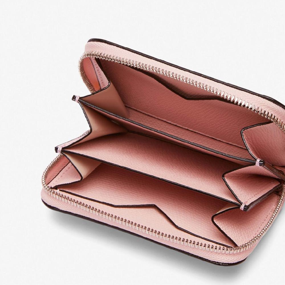 Valextra Portatessere in Pelle Rosa | Valextra Zip Around In Linea