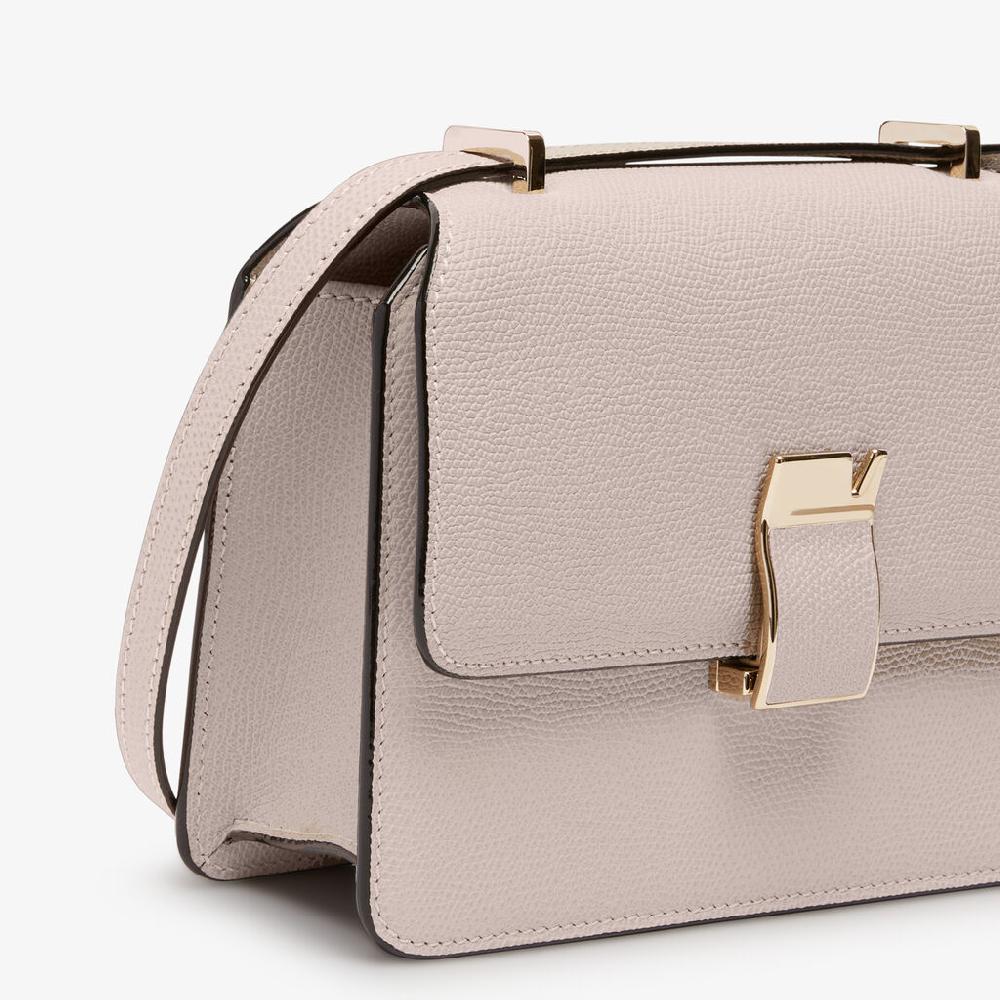 Valextra Borsetta postina Mini in Pelle Rosa Nude | Valextra NoLo Vendita