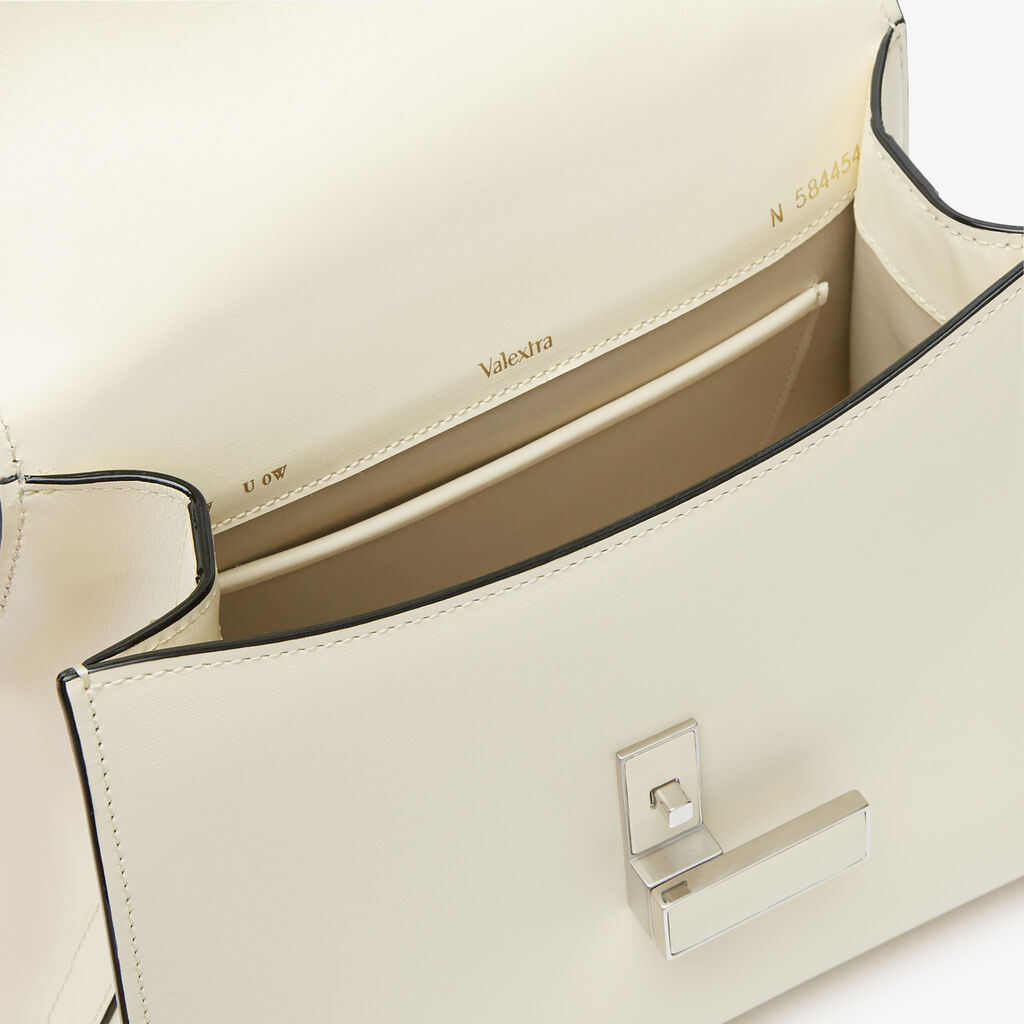 Valextra Borsa a mano Donna in Pelle palmellata Bianca | Valextra Iside Shopping Online
