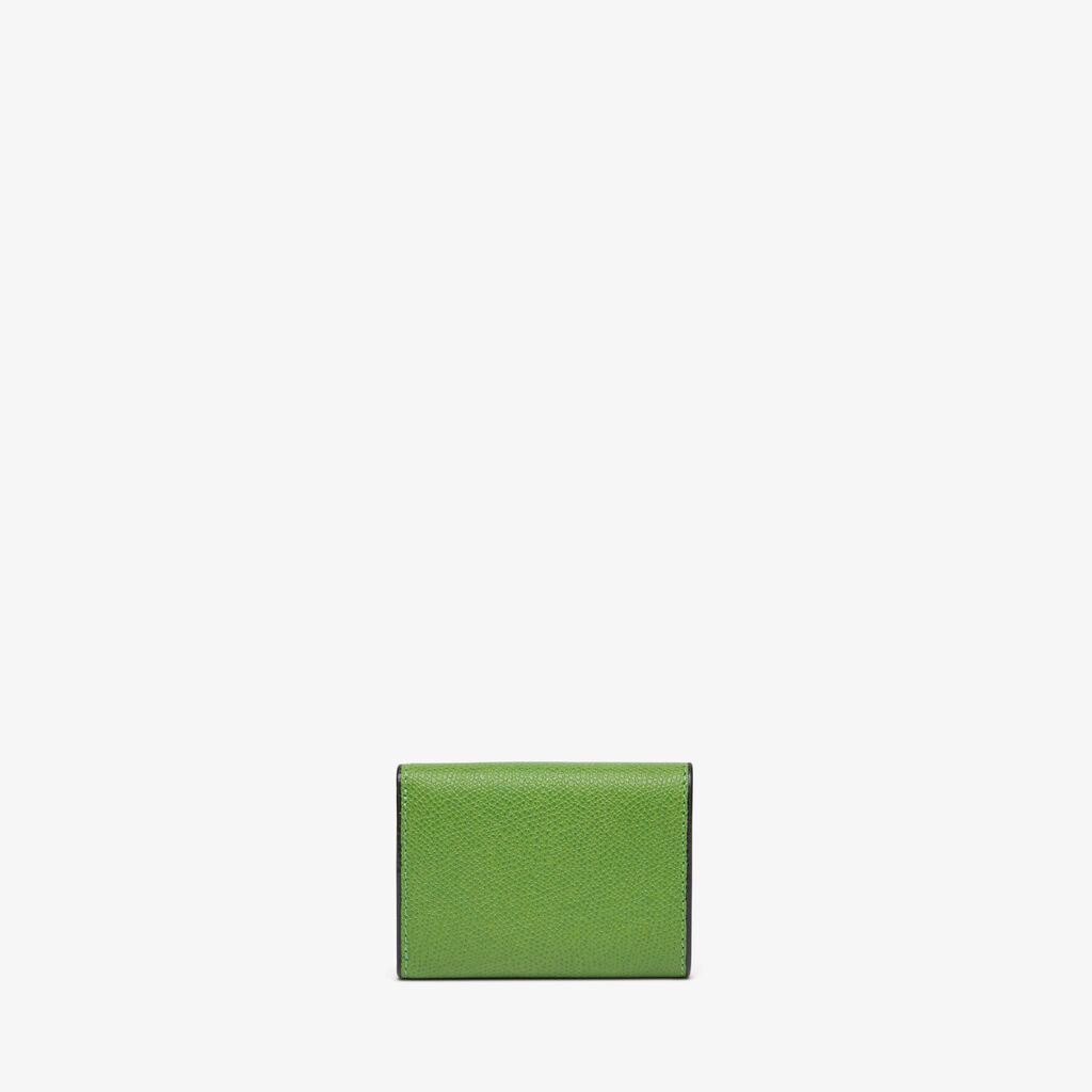 Valextra Portafoglio compatto Bifold in Pelle Verde | Valextra Economico