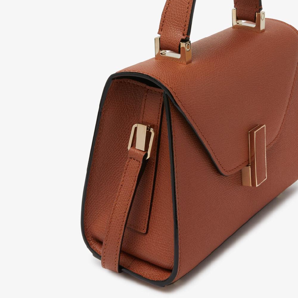 Valextra Borsa a tracolla da Donna in Pelle Marrone | Valextra Iside Vendite Flash