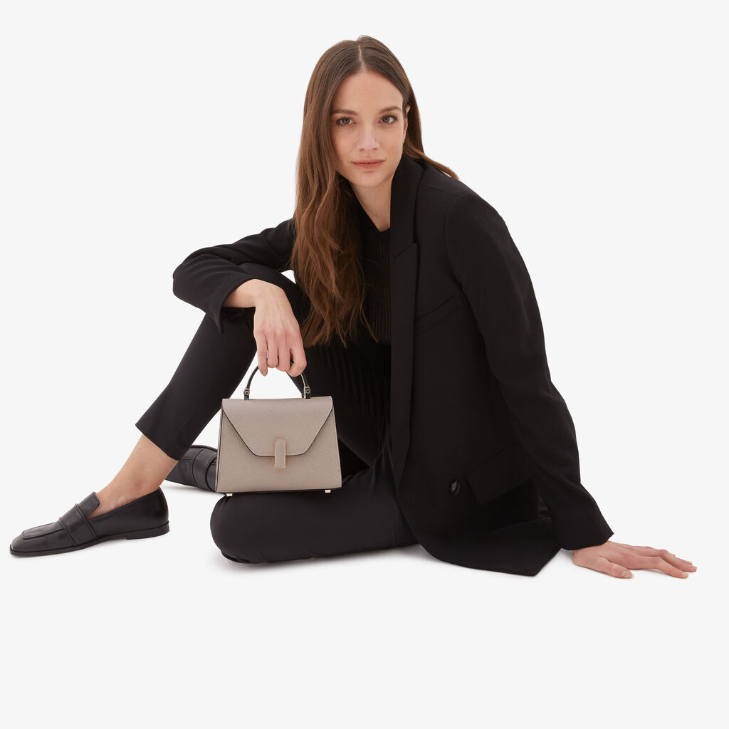Valextra Borsetta a mano Micro in Pelle Rosa Nude | Valextra Iside Sconto di tempo limitato