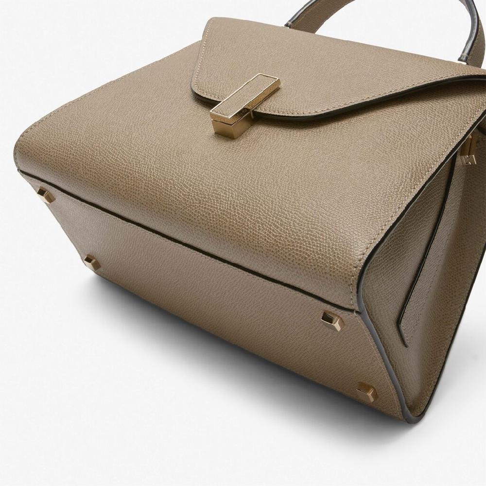 Valextra Borsa a mano Media in Pelle Tortora | Valextra Iside Cyber Monday