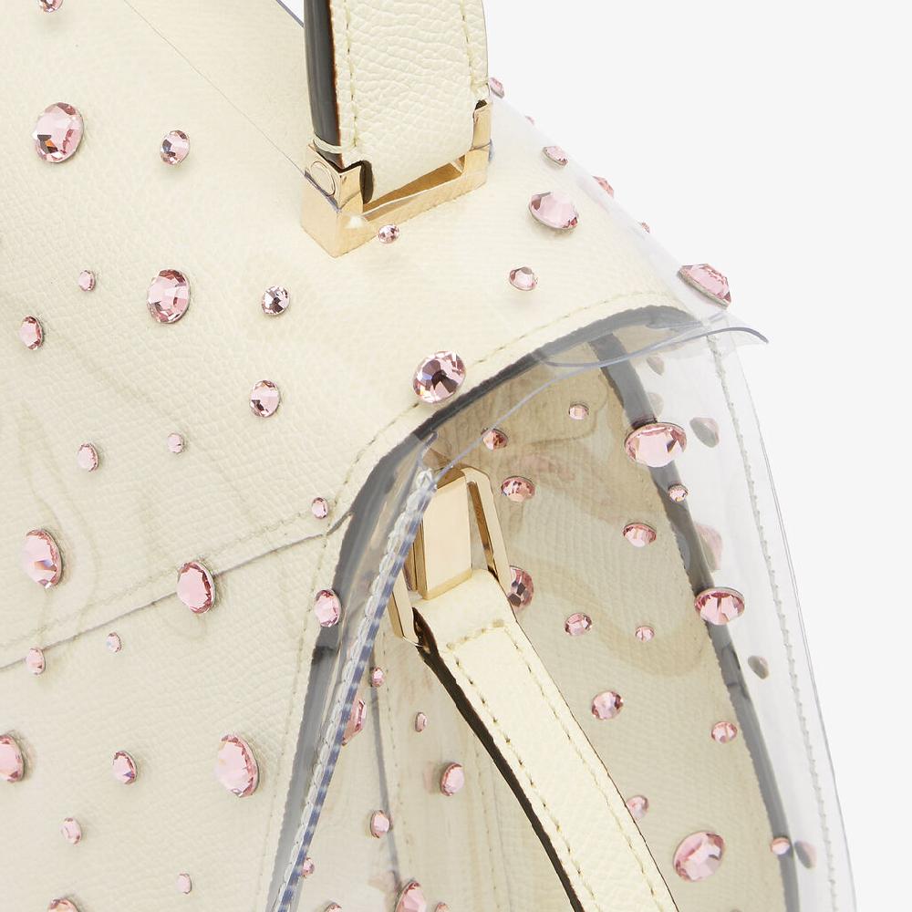 Valextra RAINCOAT PICCOLO ISIDE ECOLINE SHEER CON STRASS PRECIOSA E LOGO VALEXTRA Offerte stagionali