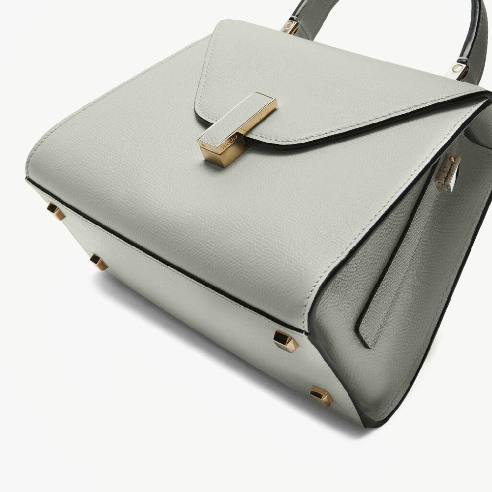 Valextra Borsa a mano Mini in Pelle Bianco Ottico | Valextra Iside Offerte giornaliere