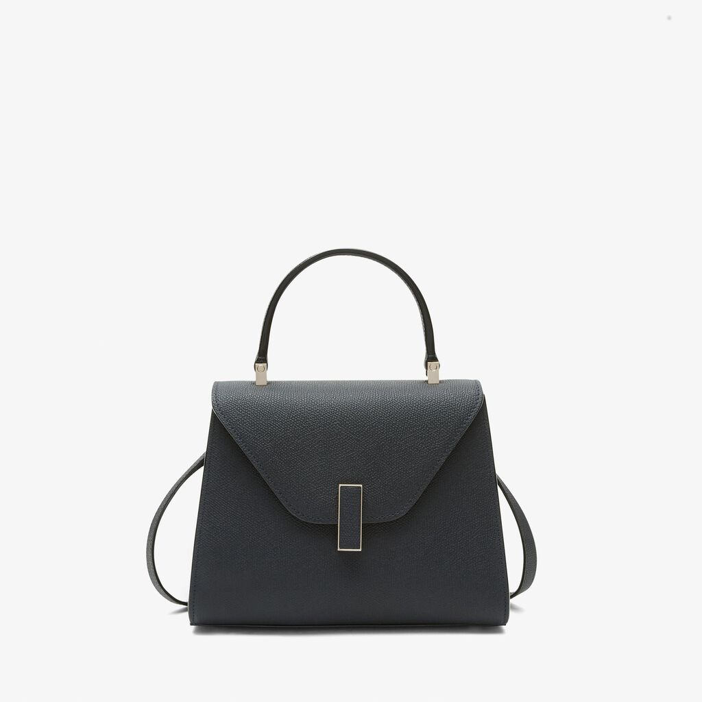 Valextra Borsa a mano Mini in Pelle Blu Ottanio | Valextra Iside Enormi risparmi