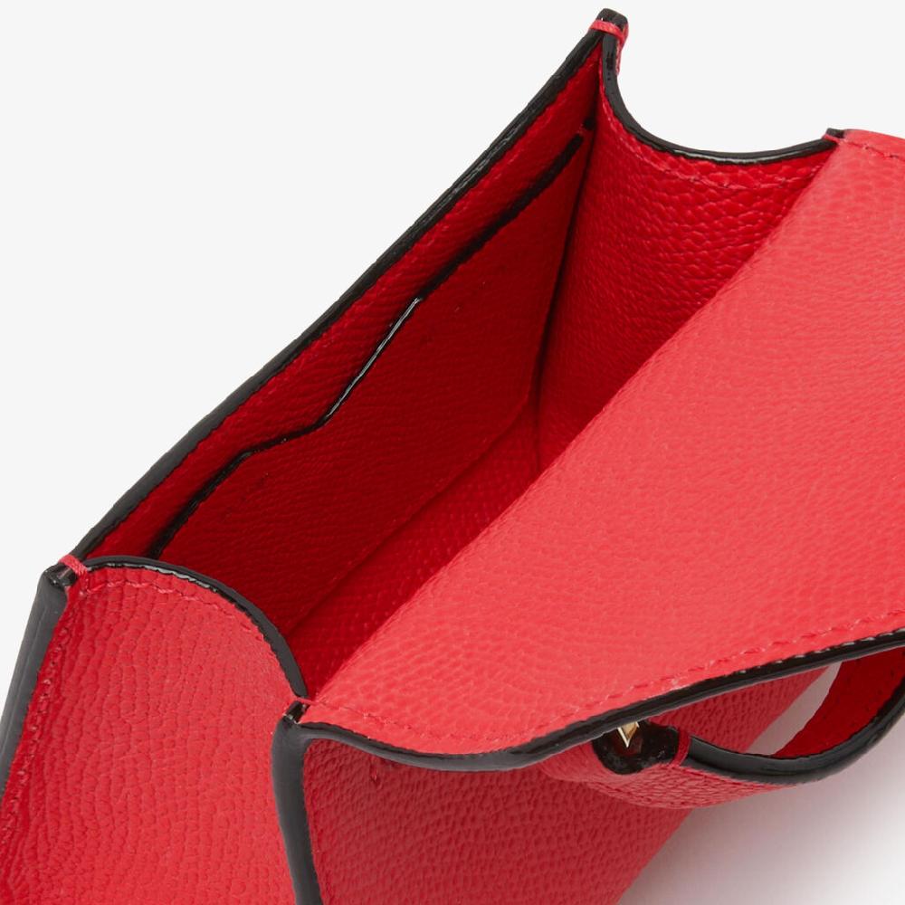 Valextra Borsa cintura da Donna di Lusso in Pelle Rossa | Valextra Iside Ultimi due giorni