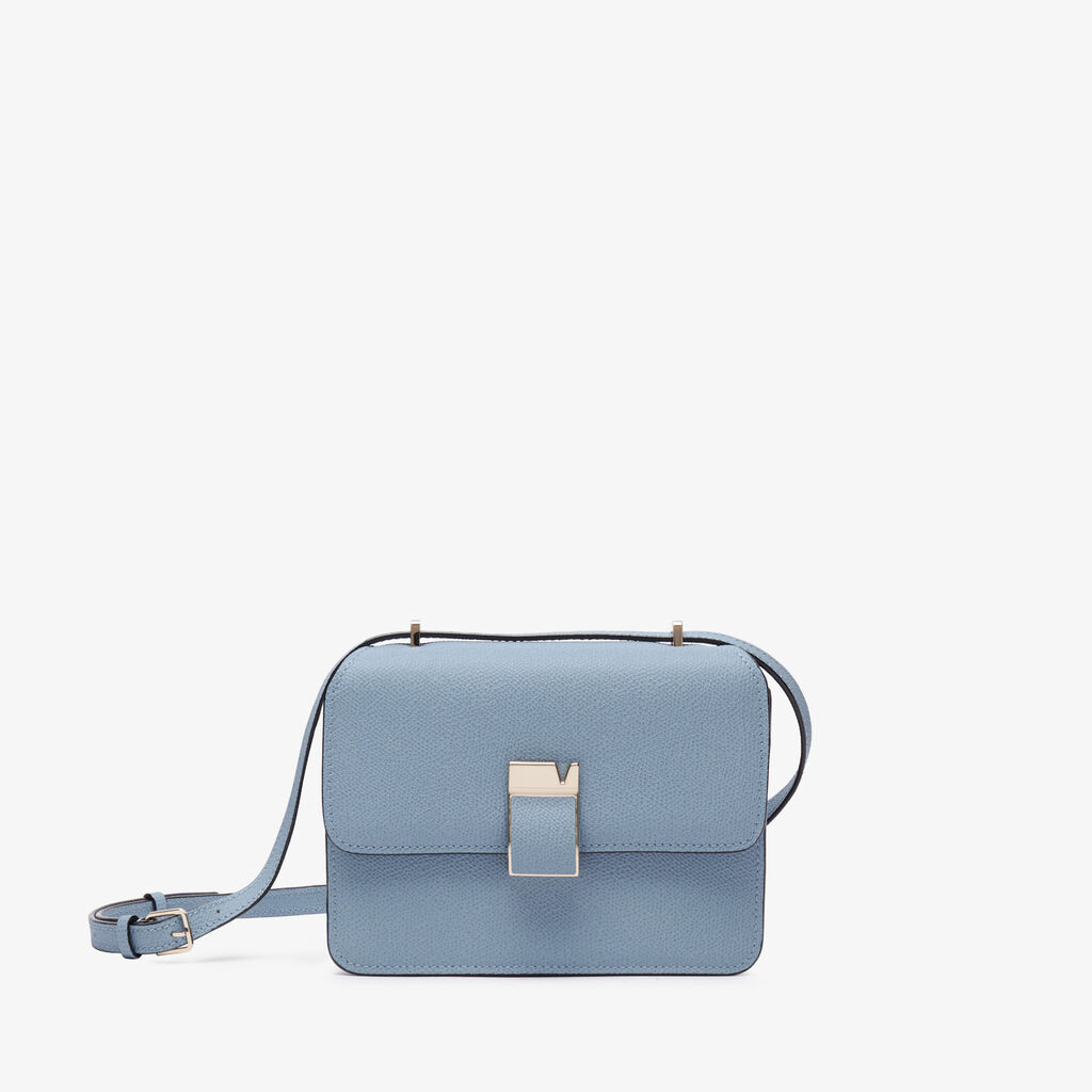 Valextra Borsa a tracolla da Donna in Pelle Azzurra | Valextra Fino al 60% di sconto