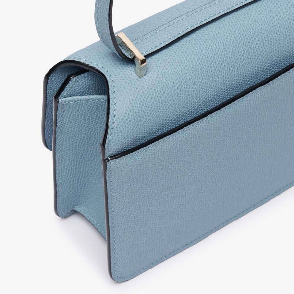 Valextra Borsa a tracolla da Donna in Pelle Azzurra | Valextra Fino al 60% di sconto