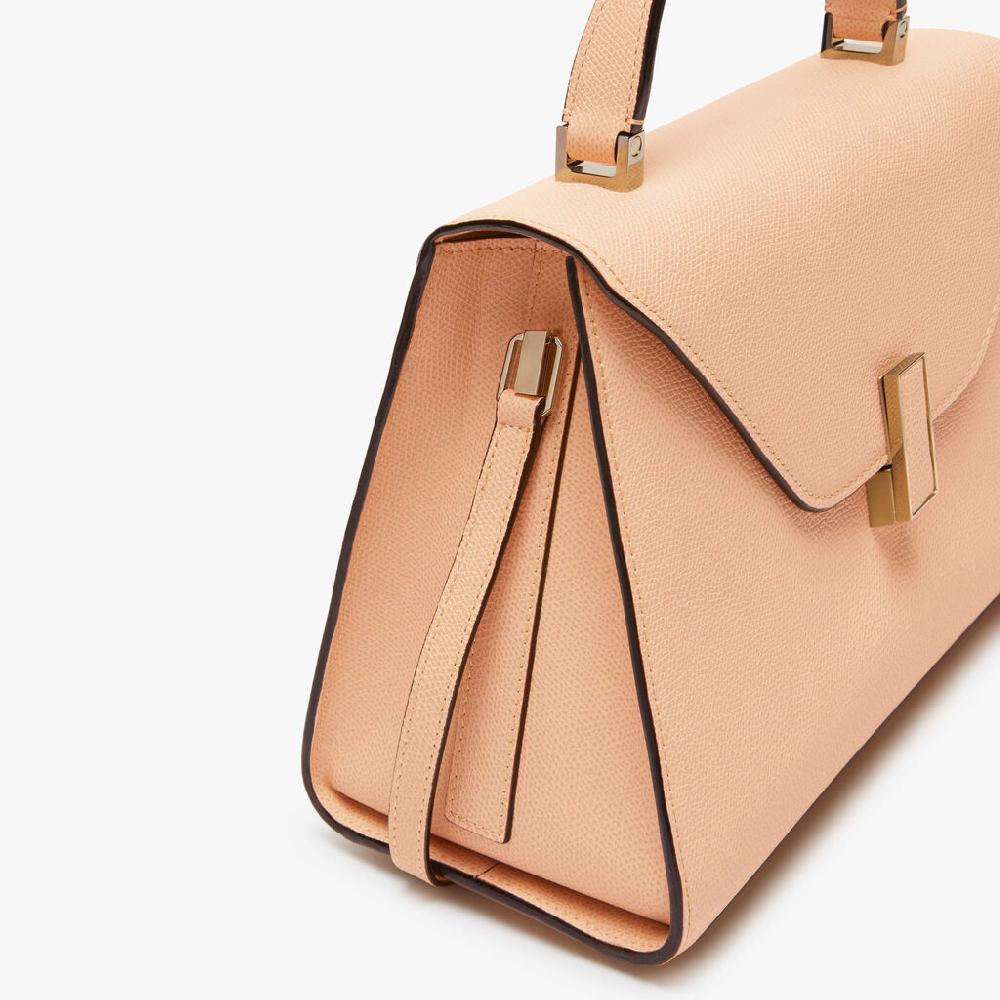 Valextra Borsa a mano da Donna in Pelle Rosa Cipria | Valextra Iside Acquista Ora