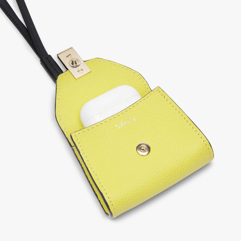 Valextra Charm per borsa da Donna in Pelle Gialla | Valextra Iside Fino Al -60%