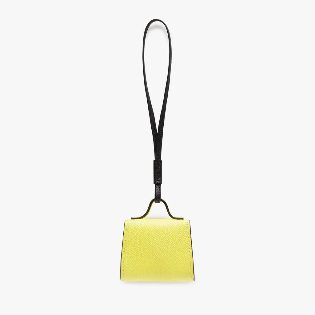 Valextra Charm per borsa da Donna in Pelle Gialla | Valextra Iside Fino Al -60%