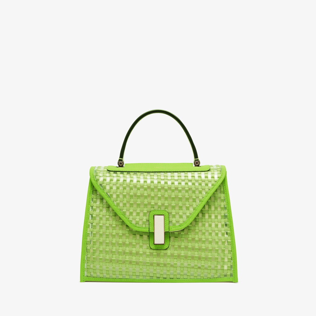 Valextra Custodia per borsa da Donna Verde di Lusso | Valextra Iside Affare Del Giorno
