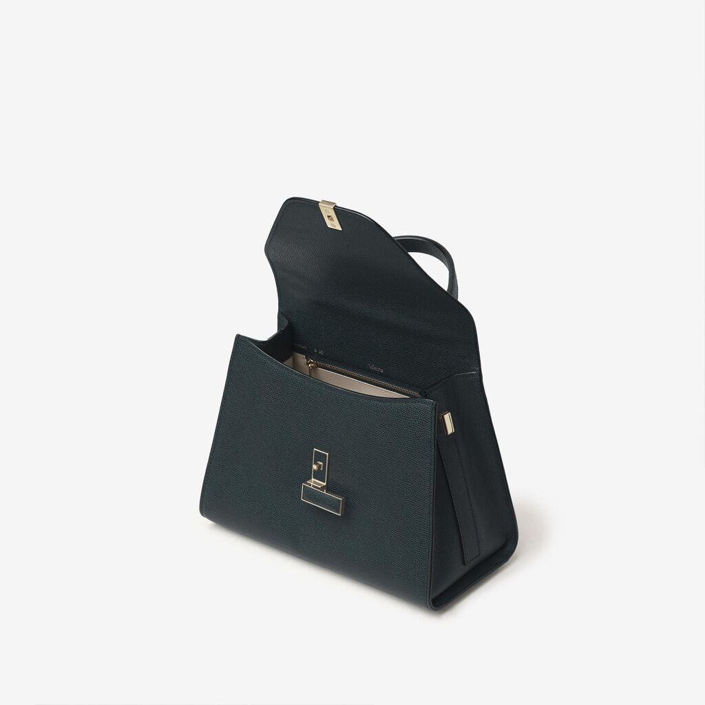 Valextra Borsa a mano Media in Pelle Verde | Valextra Iside Saldi