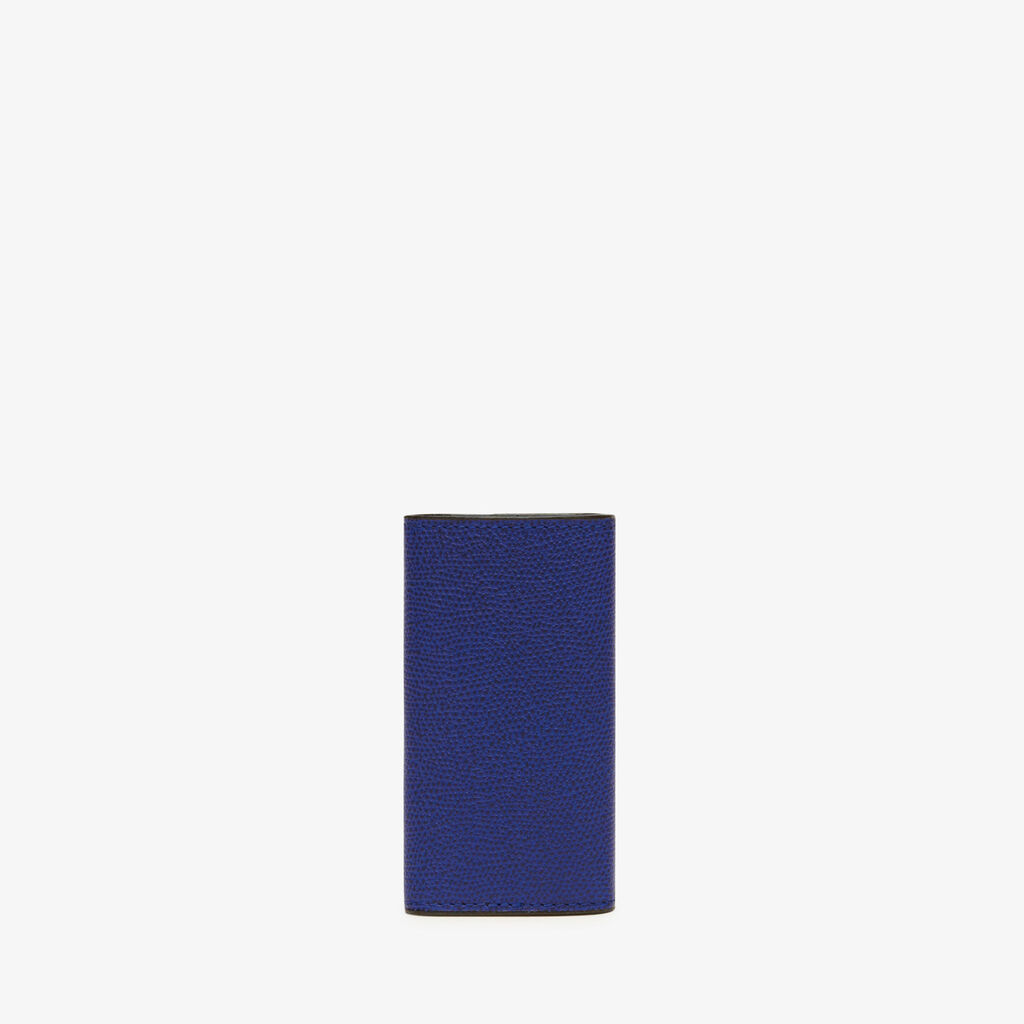 Valextra Portachiavi in Pelle Blu | Valextra 50% di sconto con spedizione gratuita