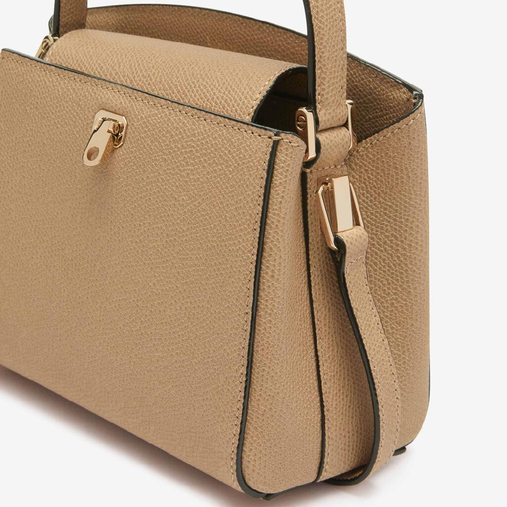 Valextra Borsetta a tracolla da Donna in Pelle Beige | Valextra Brera Black Friday Prezzi