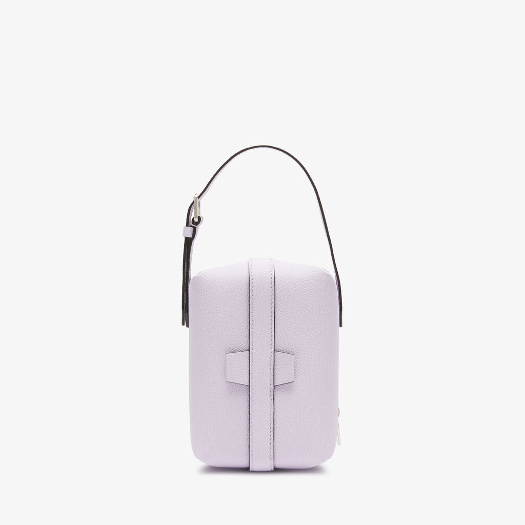 Valextra Borsa tracolla Donna di Lusso in Pelle Lilla | Valextra Tric Trac 50% di sconto per tempo limitato