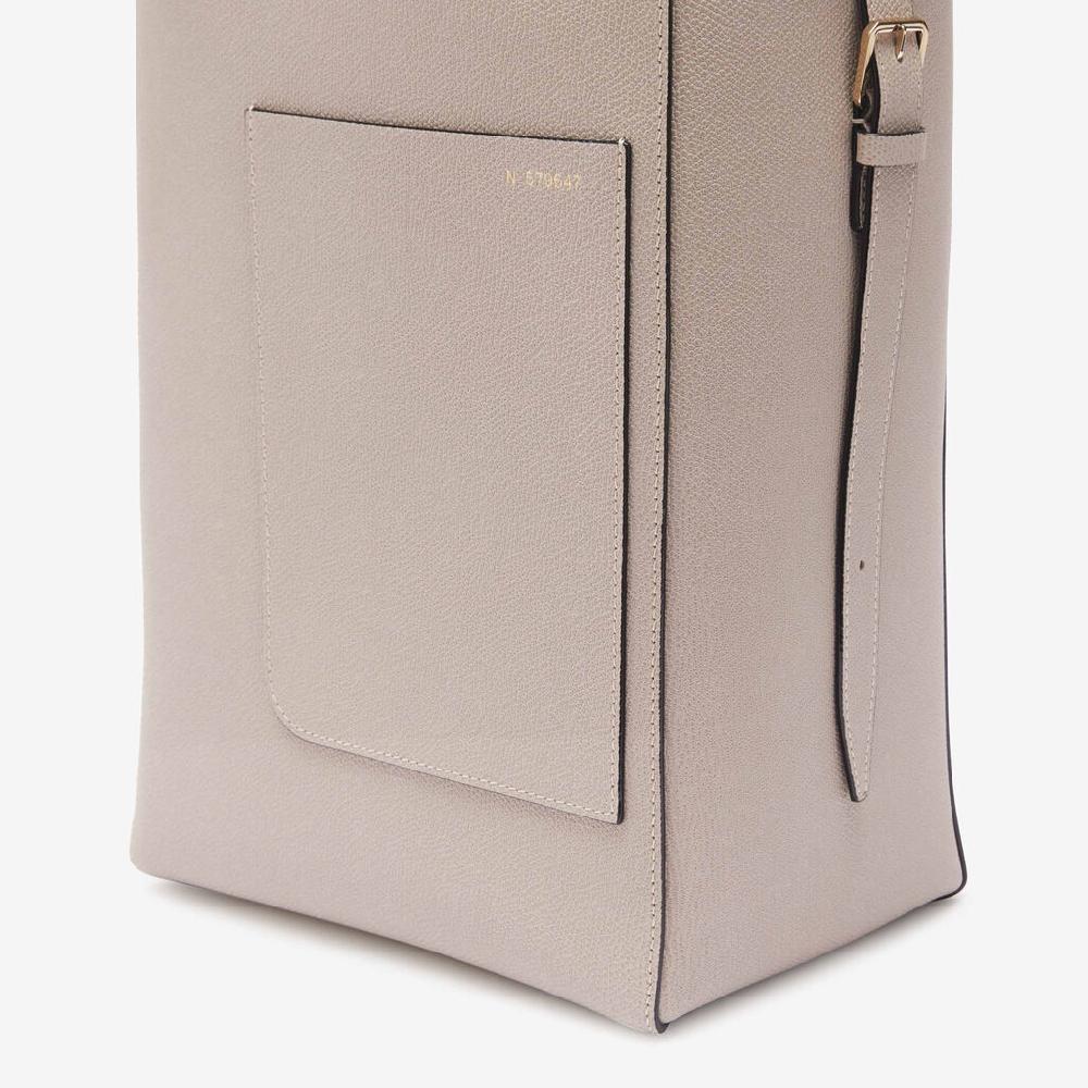 Valextra Borsa a secchiello da Donna in Pelle rigida Rosa | Valextra Soft Promozione