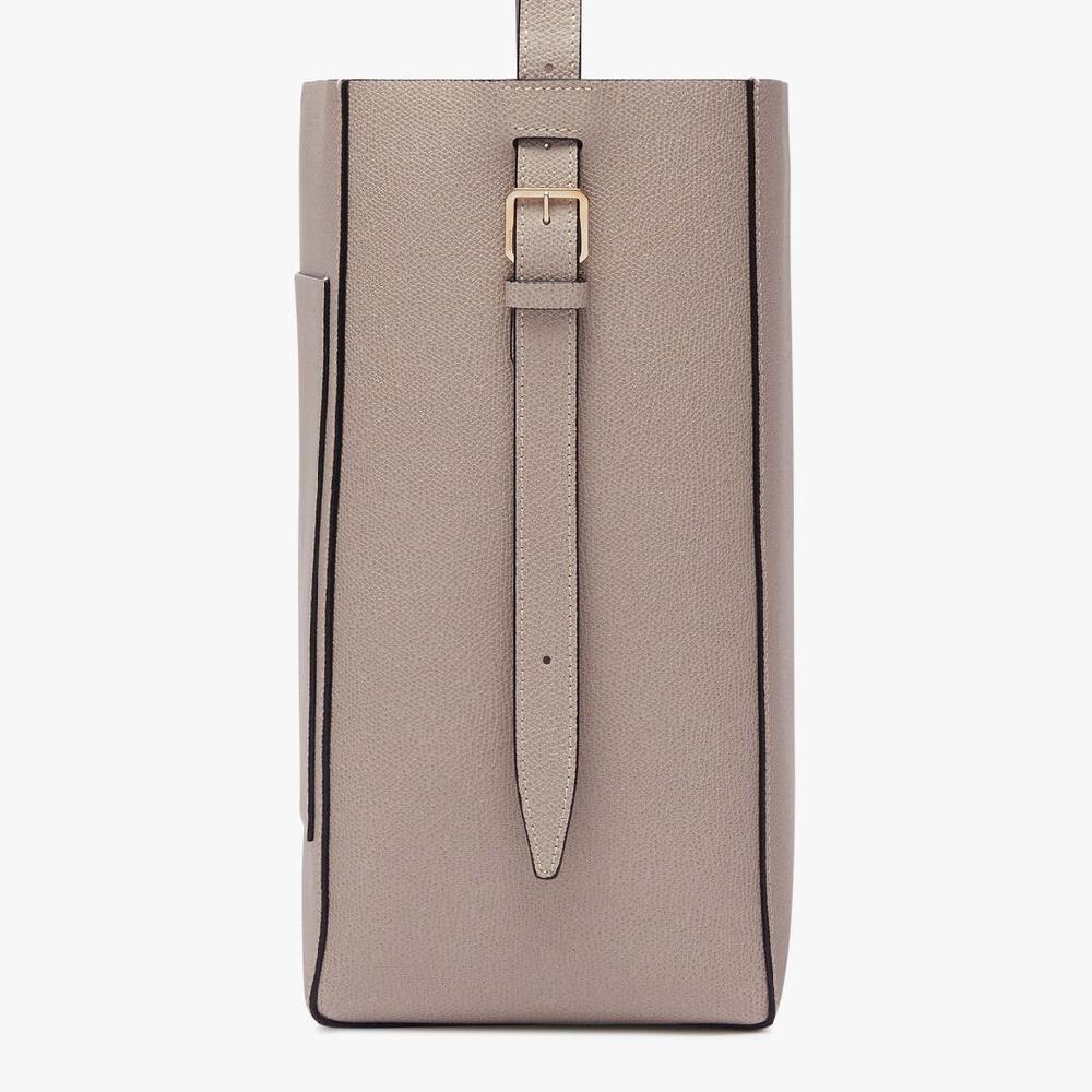 Valextra Borsa a secchiello da Donna in Pelle rigida Rosa | Valextra Soft Promozione