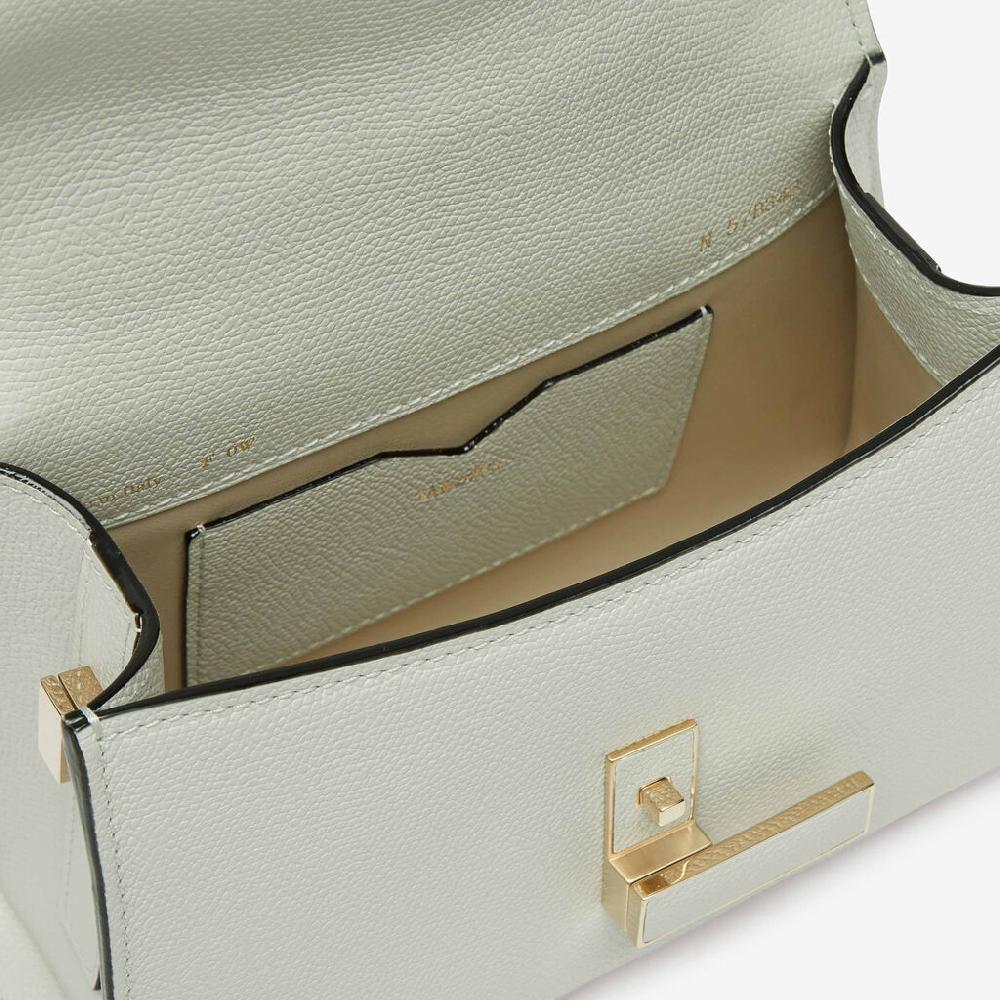 Valextra Borsa a tracolla Donna in Pelle rigida Bianca | Valextra Iside Spedizione Gratuita