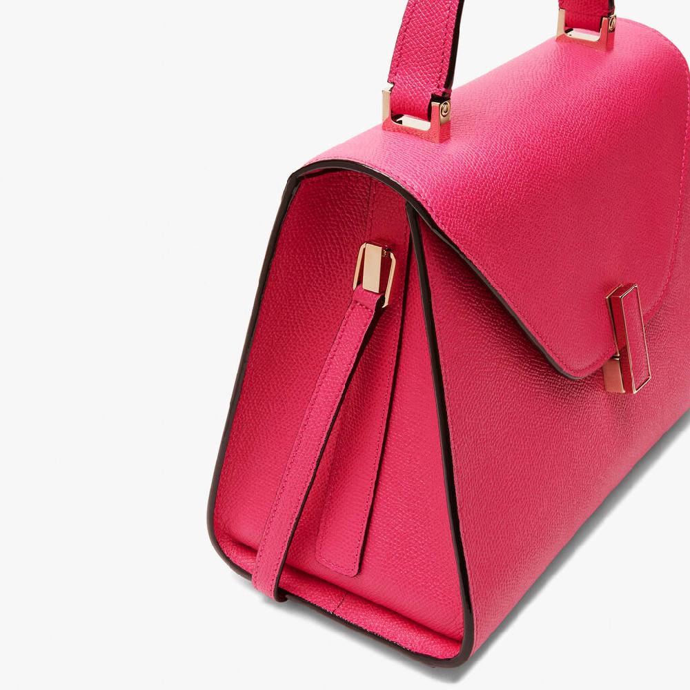 Valextra Borsa a mano in Pelle Rosa Fucsia con tracolla | Valextra Iside Fino Al -60%